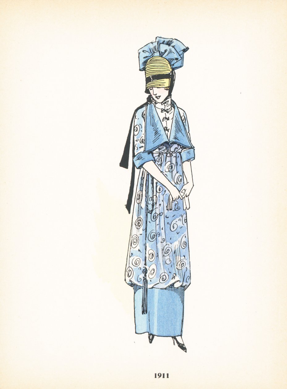 Damenmode, 1911 von French School