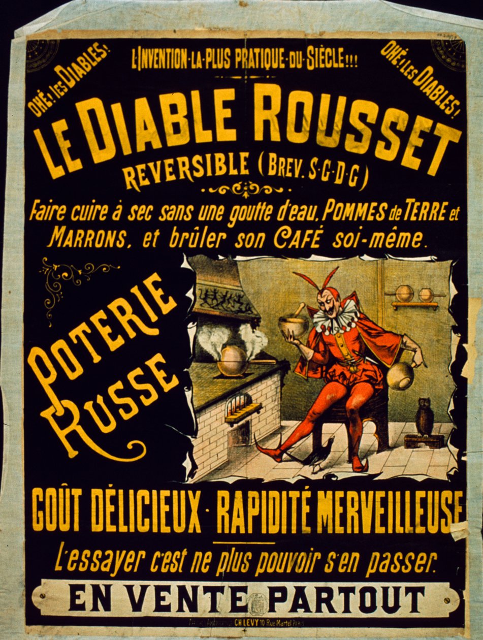 Le Diable Rousset Poster von French School