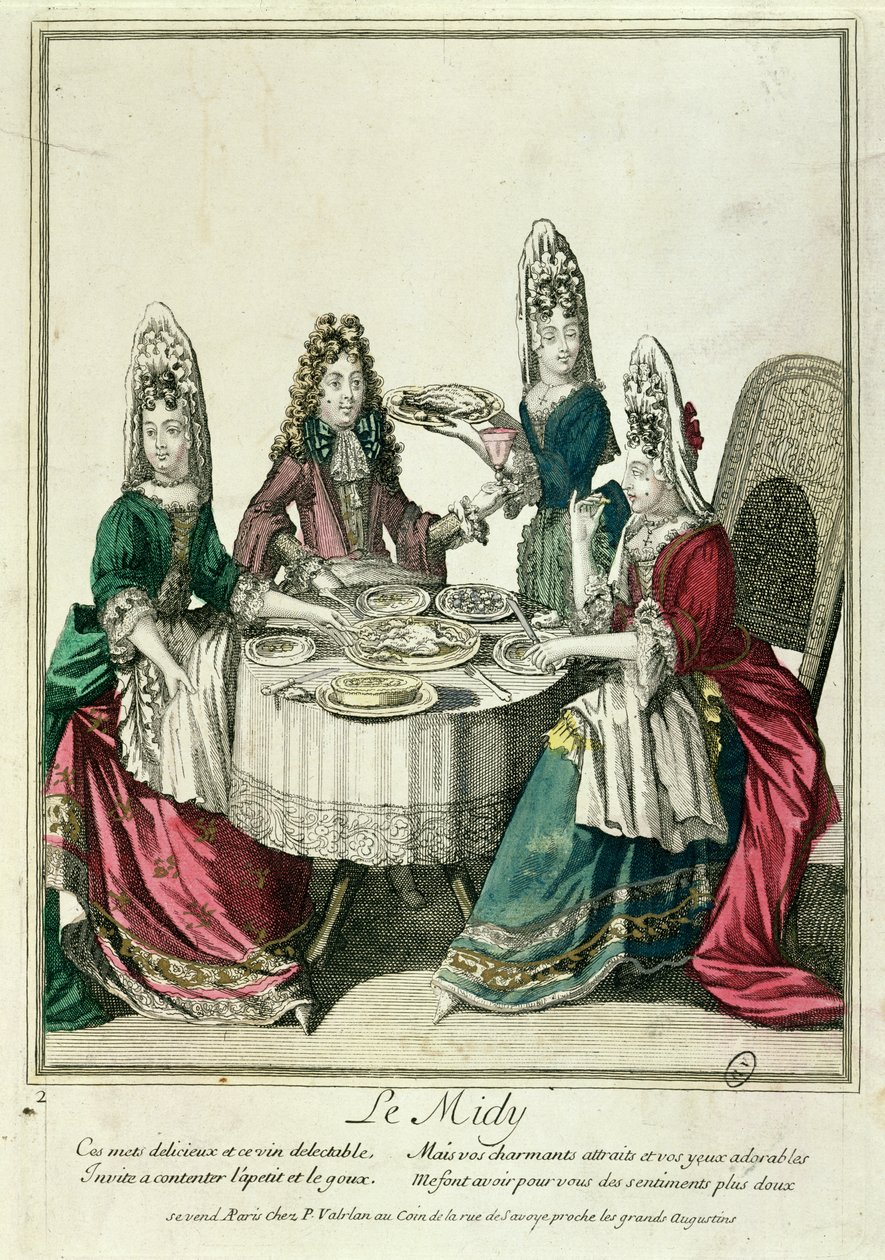 Le Midy, Ende des 17. Jahrhunderts von French School