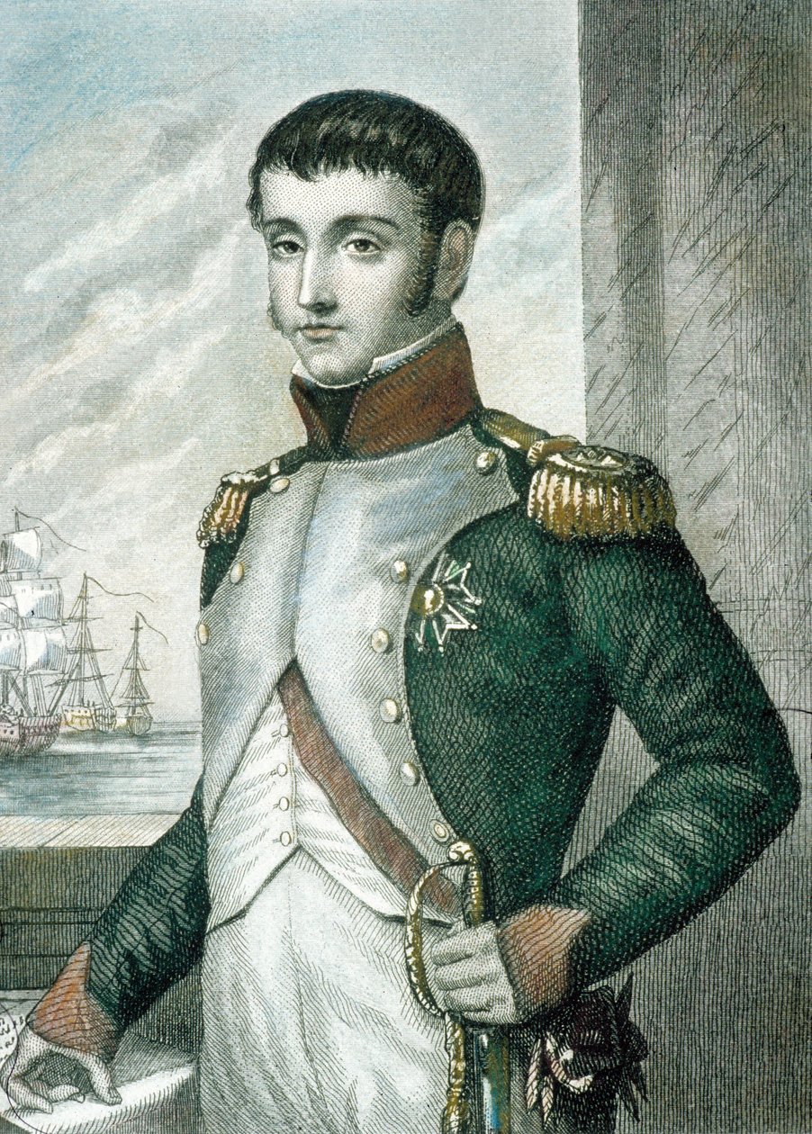 Louis Bonaparte (Farbstich) von French School
