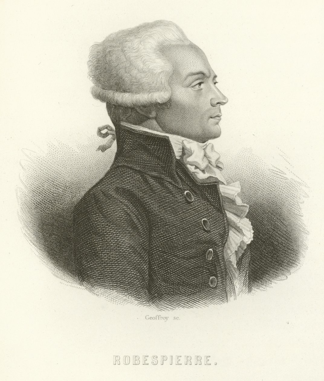 Maximilien de Robespierre von French School