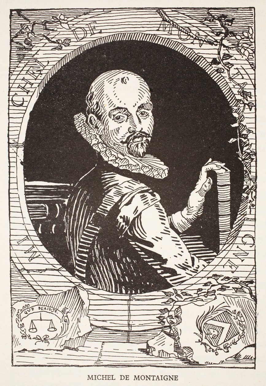 Michel de Montaigne von French School