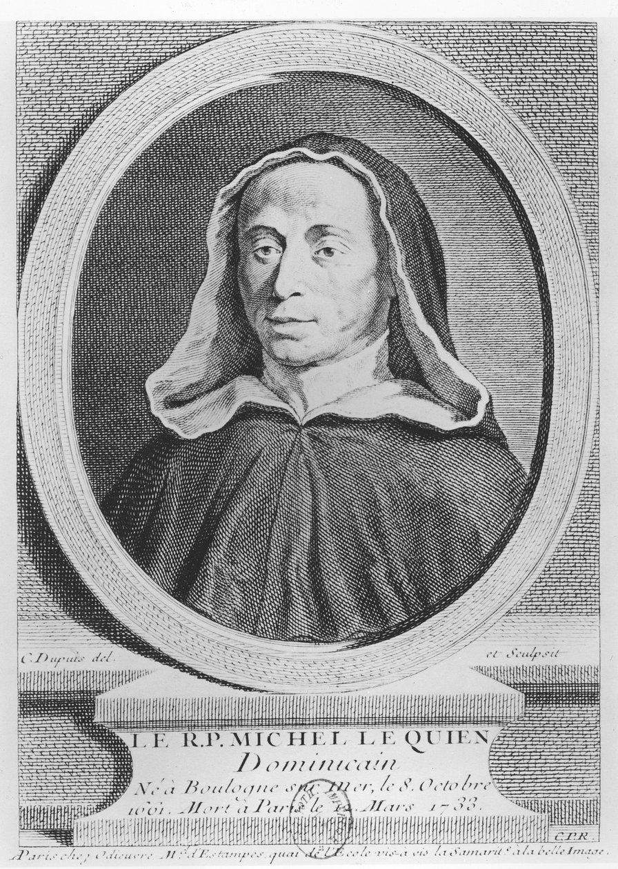 Michel le Quien (Gravur) von French School