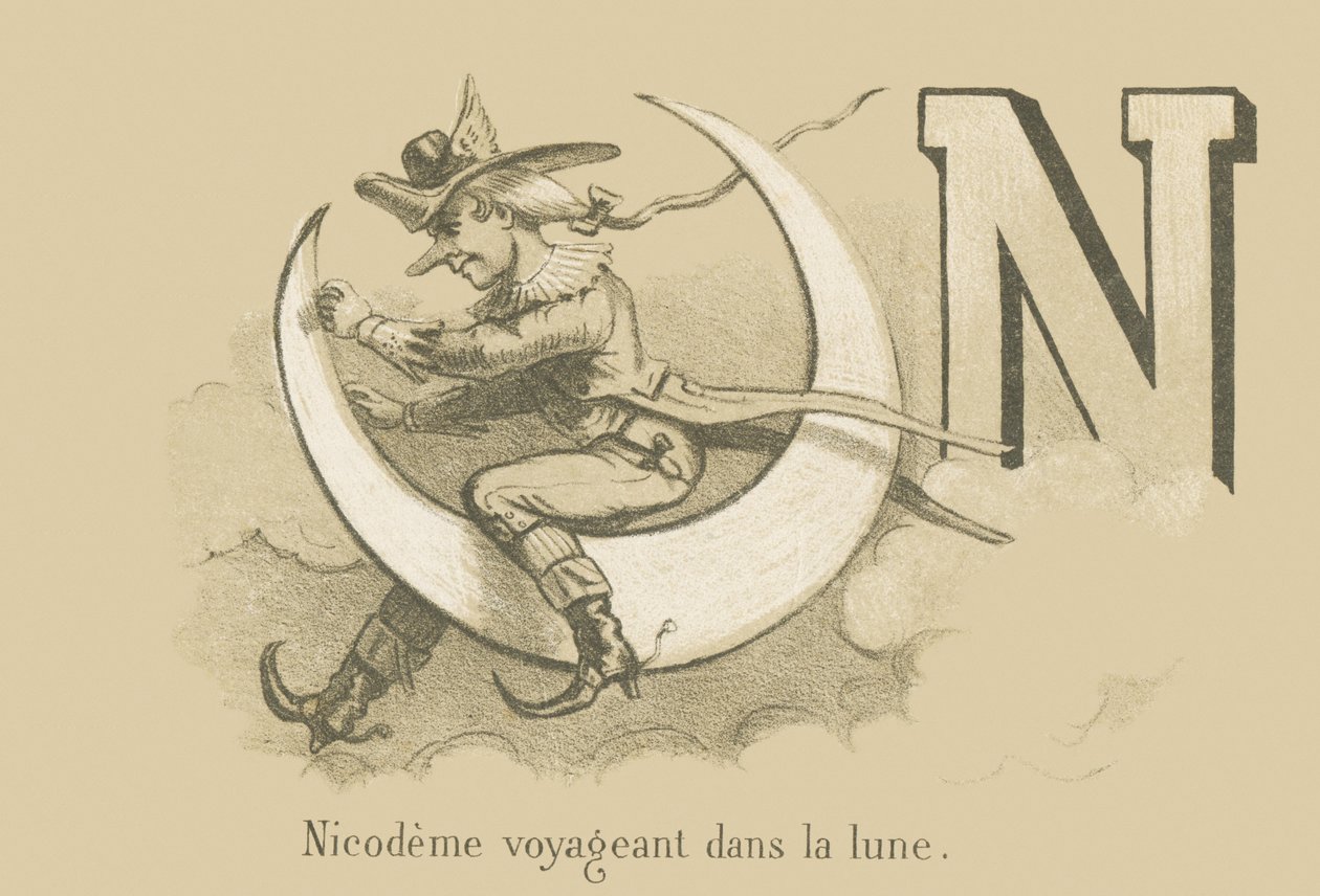 N: Nikodem reist auf dem Mond von French School