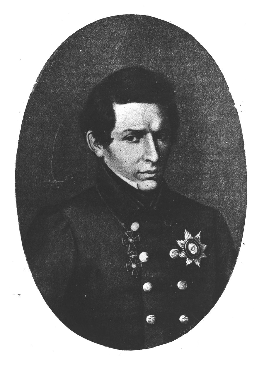Nikolai Lobatschewski (1792-1856) von French School