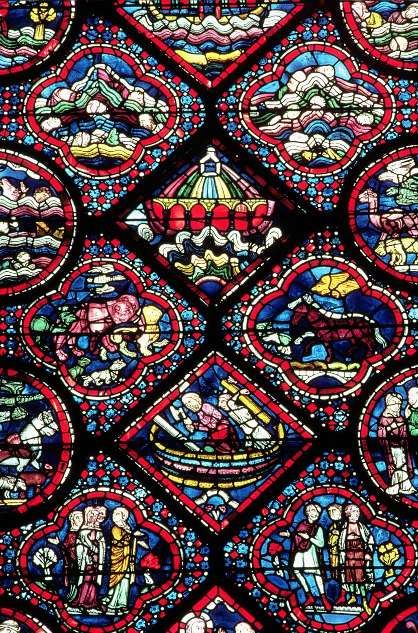 Fenster der Arche Noah von French School