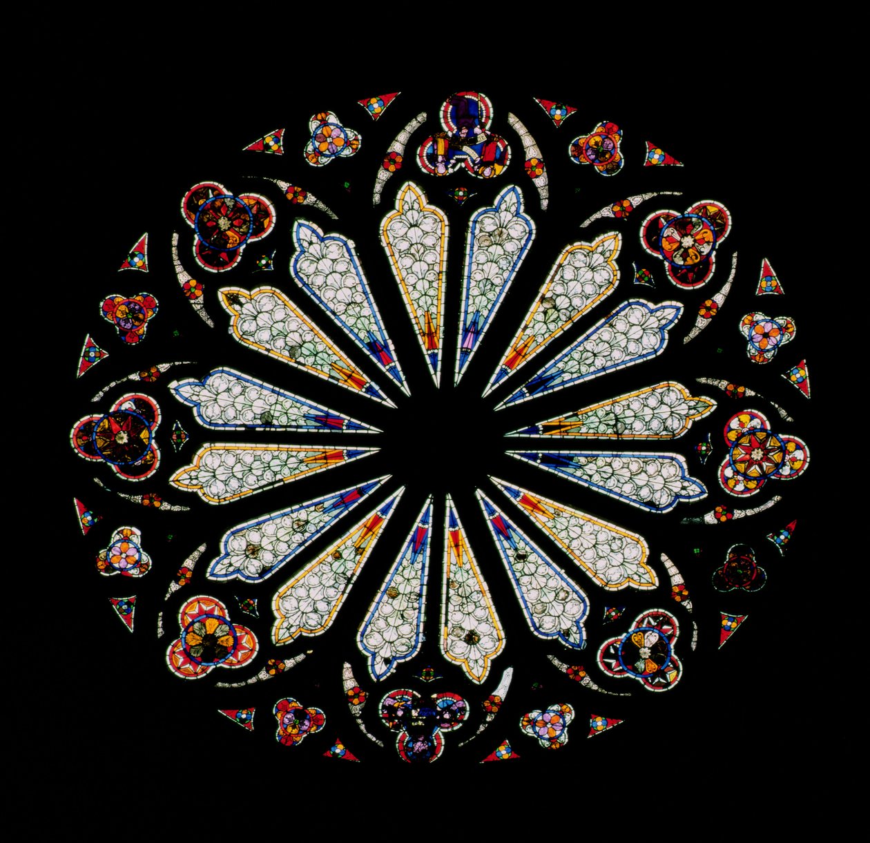 Nordrosette, ca. 1200 von French School