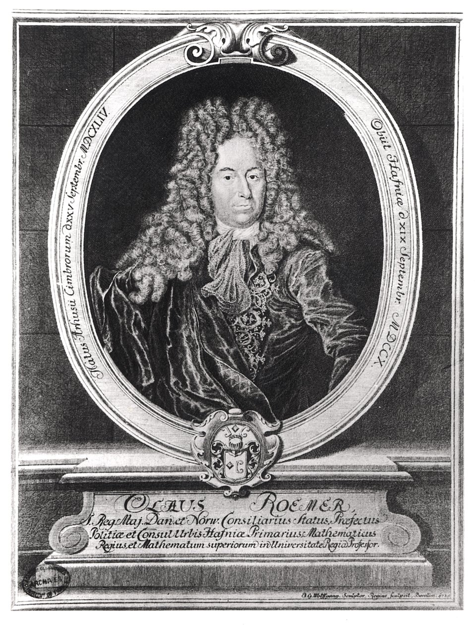 Olaus Romer (1644-1710) von French School