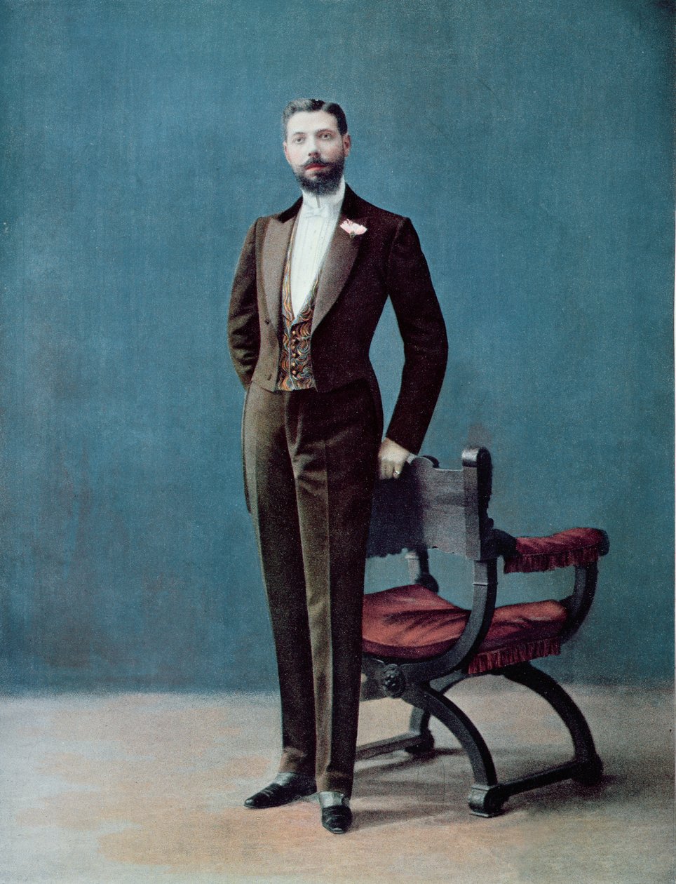 Pariser Abendkleid, 1905 von French School