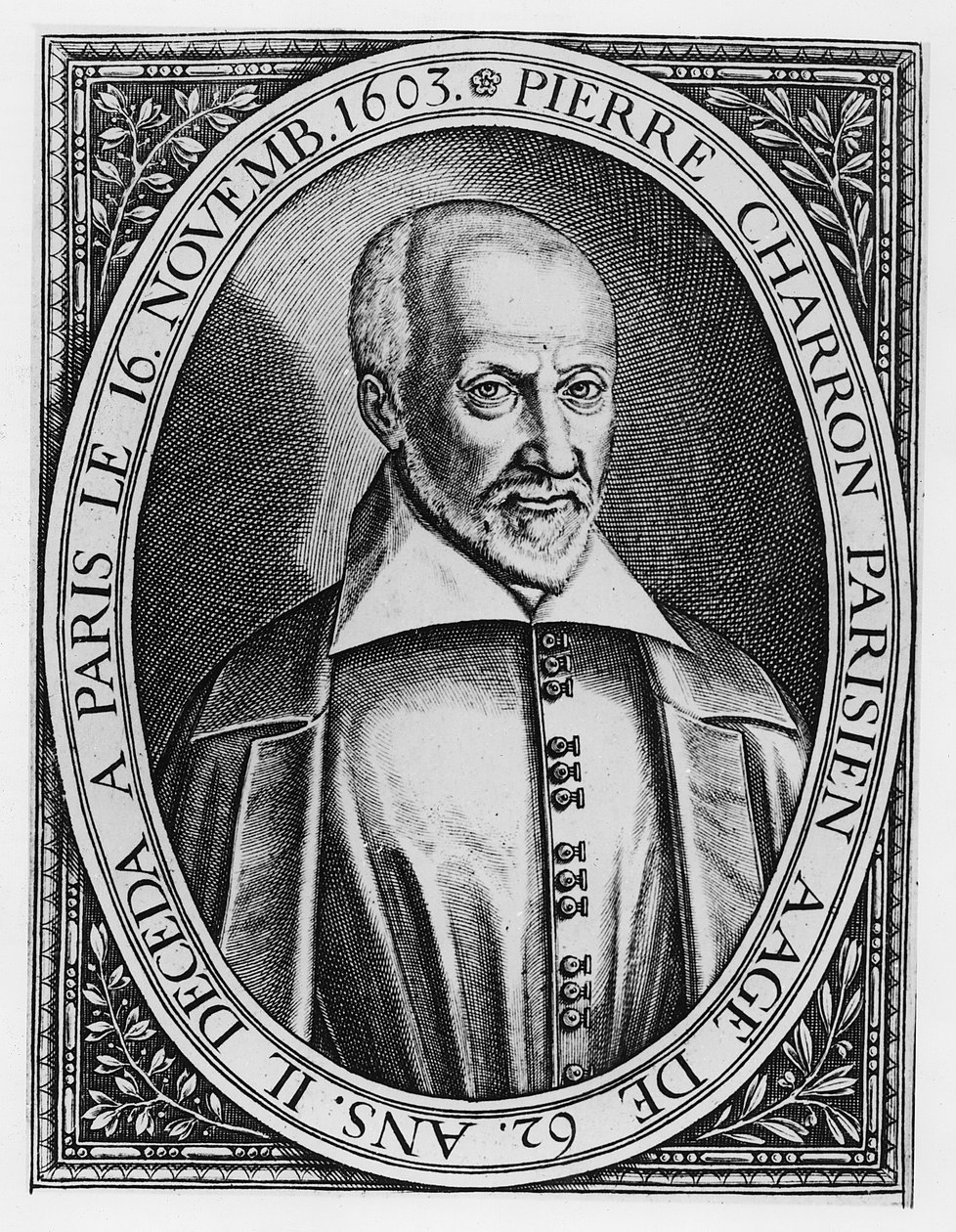 Pierre Charron (Stich) von French School
