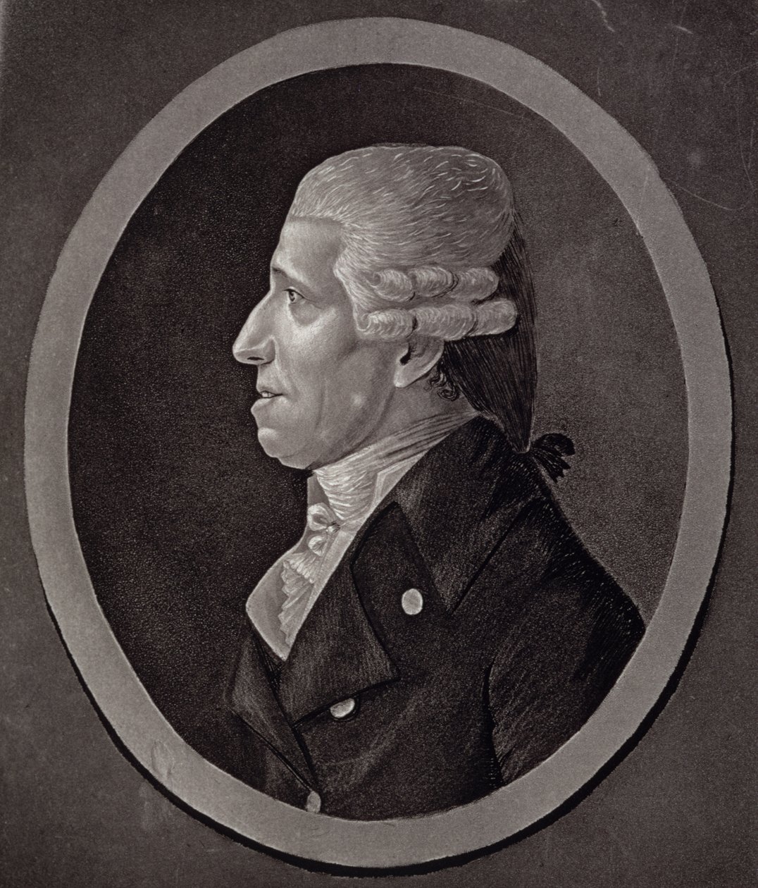 Porträt von Franz Joseph Haydn (1732-1809) von French School