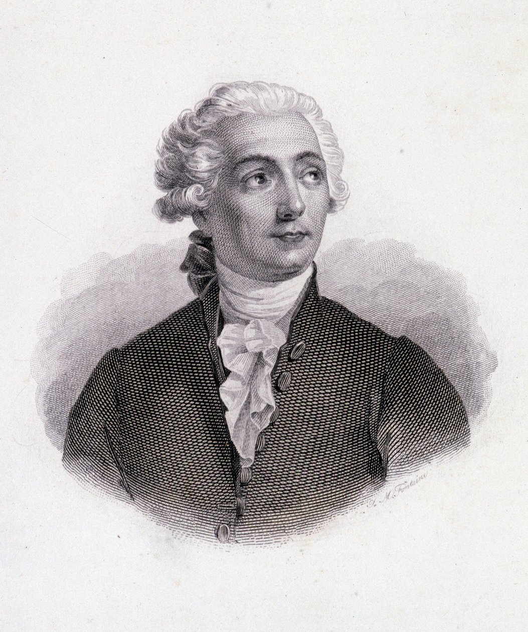 Porträt von Lavoisier von French School