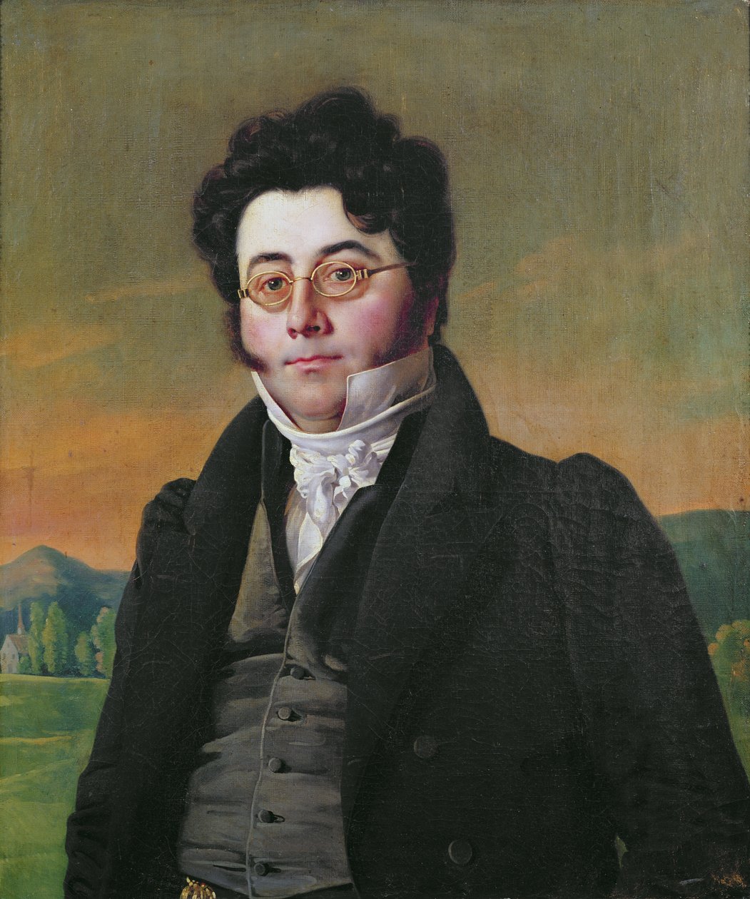 Porträt von Louis Auguste Baudelocque (1799-1863) von French School