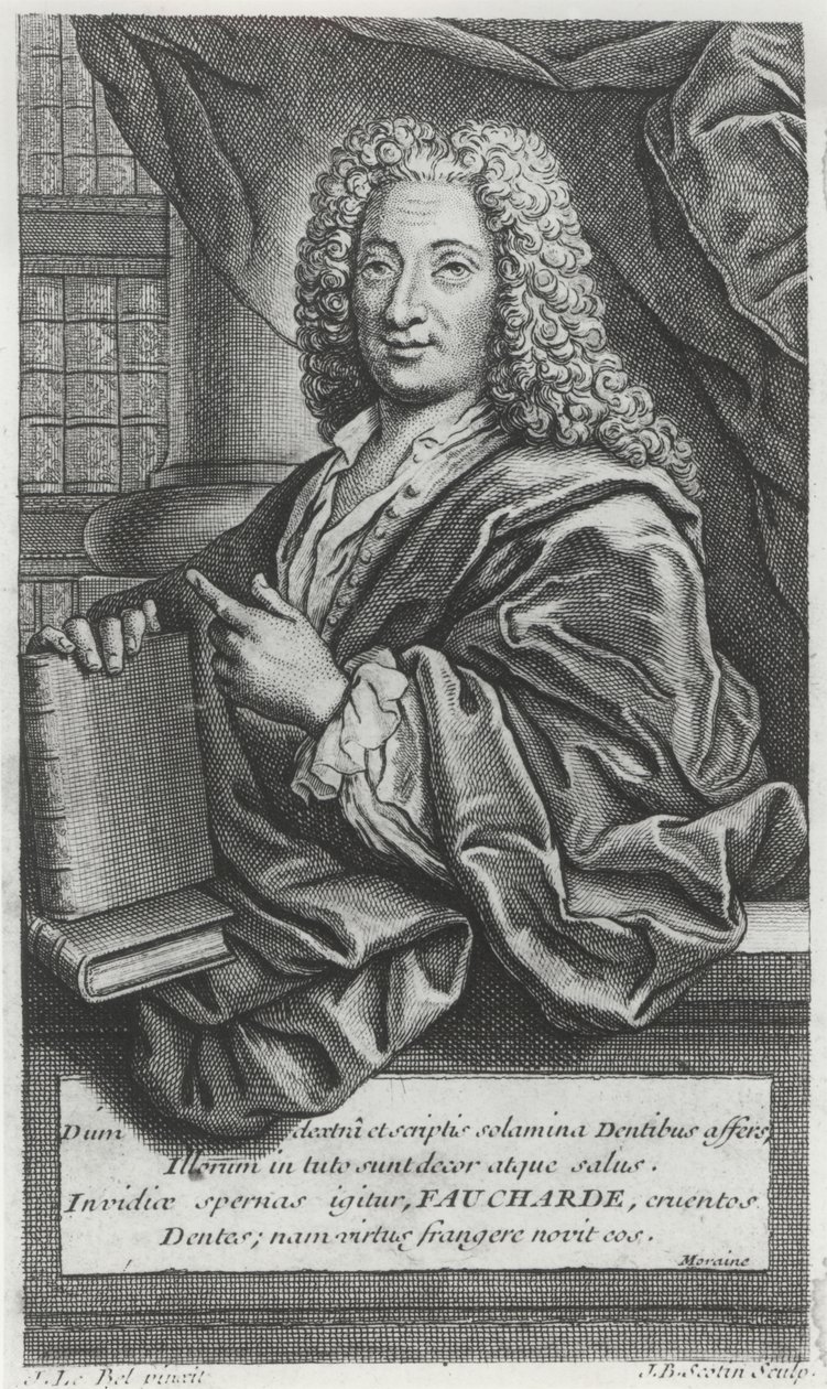 Porträt von Pierre Fauchard (1678-1763) von French School