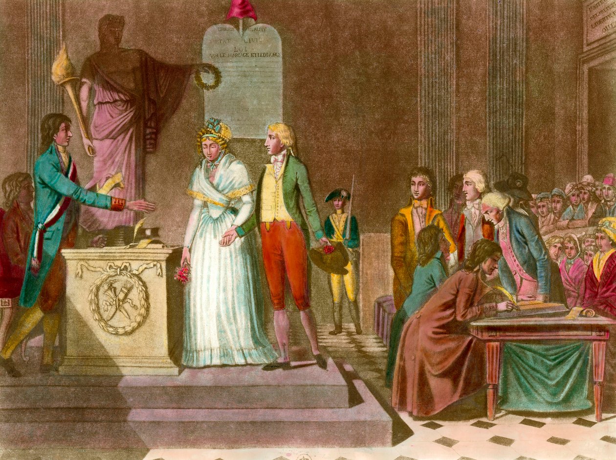 Republikanische Hochzeit von French School