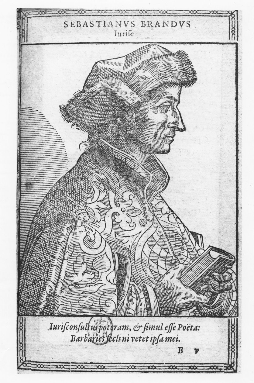 Sebastian Brant (Stich) von French School