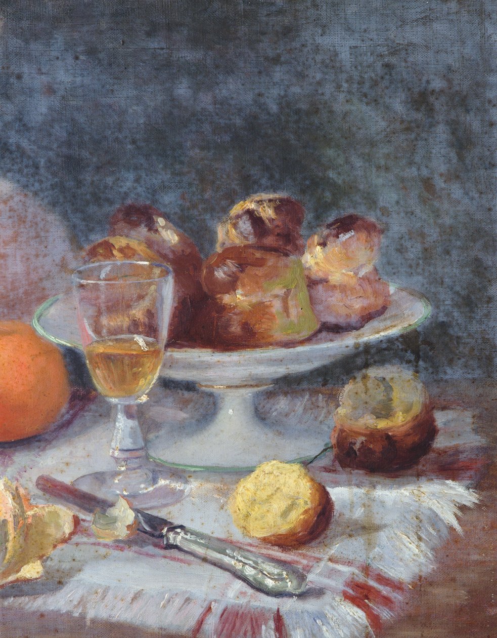 Der Nachmittagssnack mit Brioches von French School