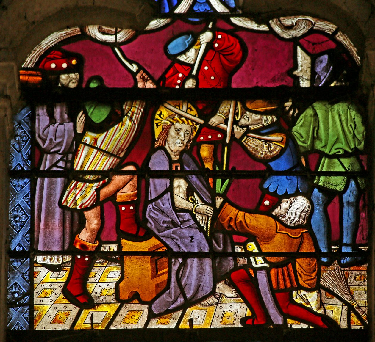 Die Krönung mit Dornen von French School