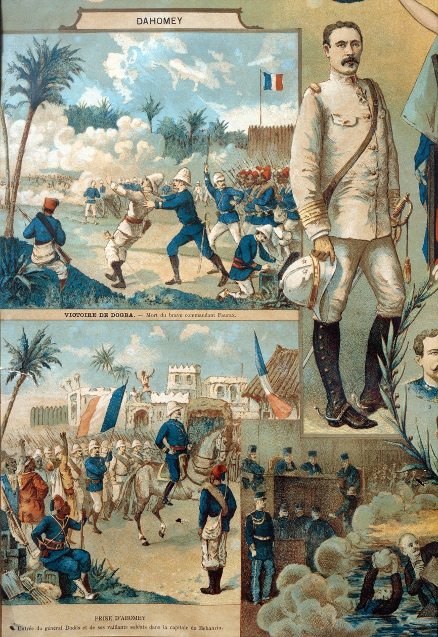 Die Dahomey-Kampagne von 1892 von French School