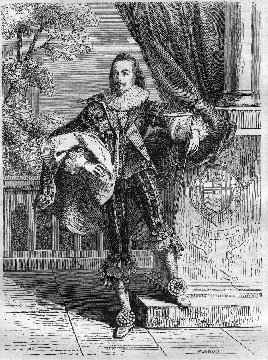 Der Herzog von Buckingham (George Villiers) von French School