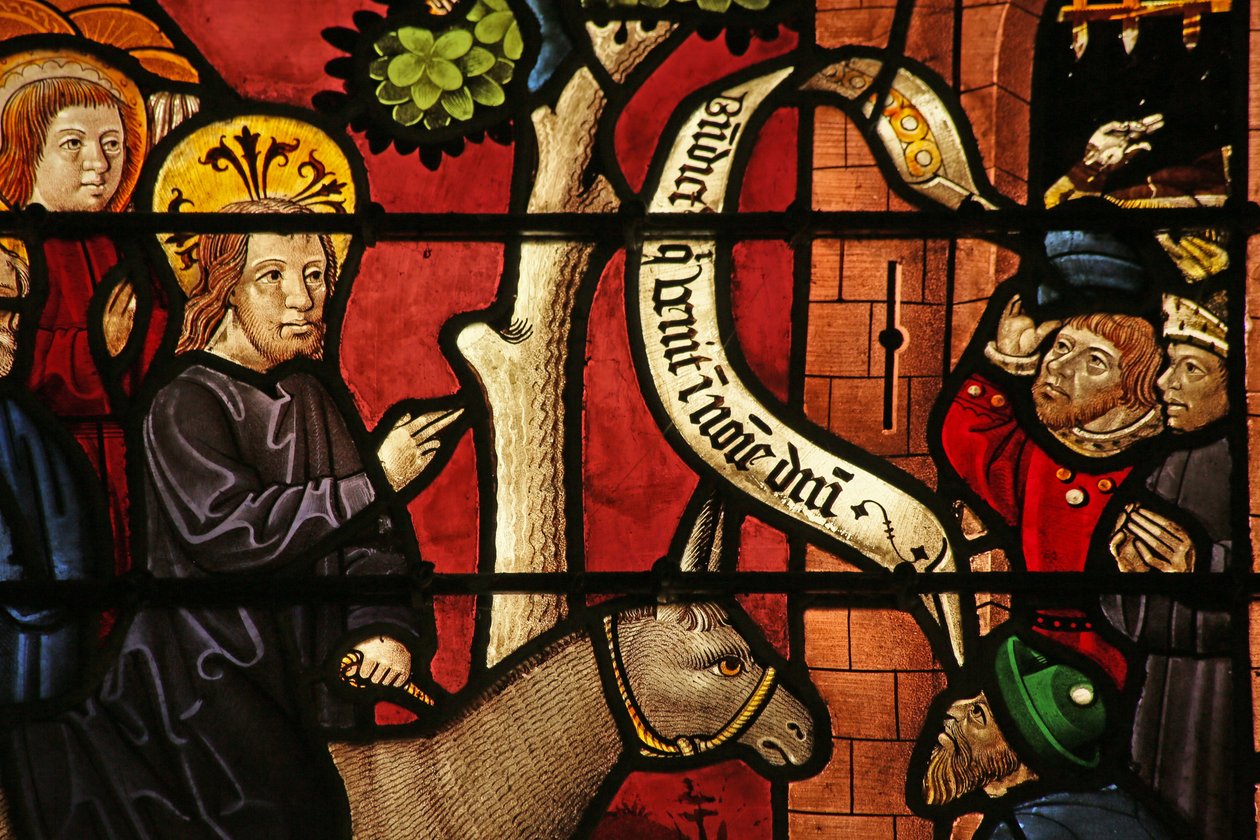 Der Einzug in Jerusalem von French School