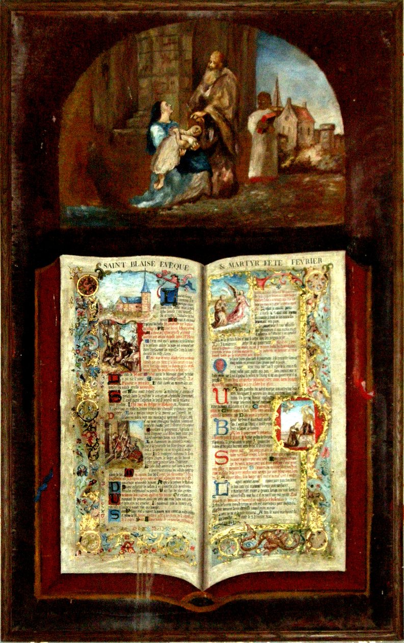 Das Leben des Hl. Blasius von French School