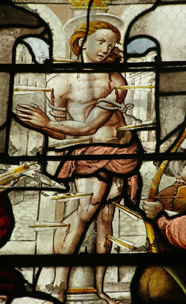 Das Martyrium des hl. Sebastian von French School