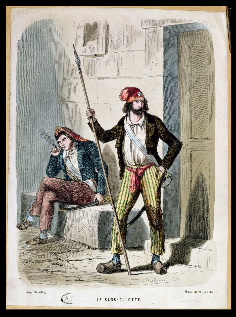 Der Sans-Culotte von French School