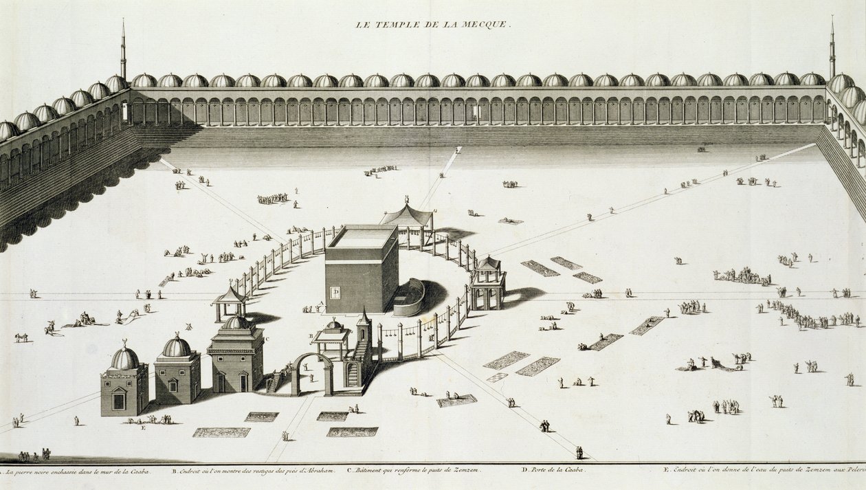 Der Tempel von Mekka von French School
