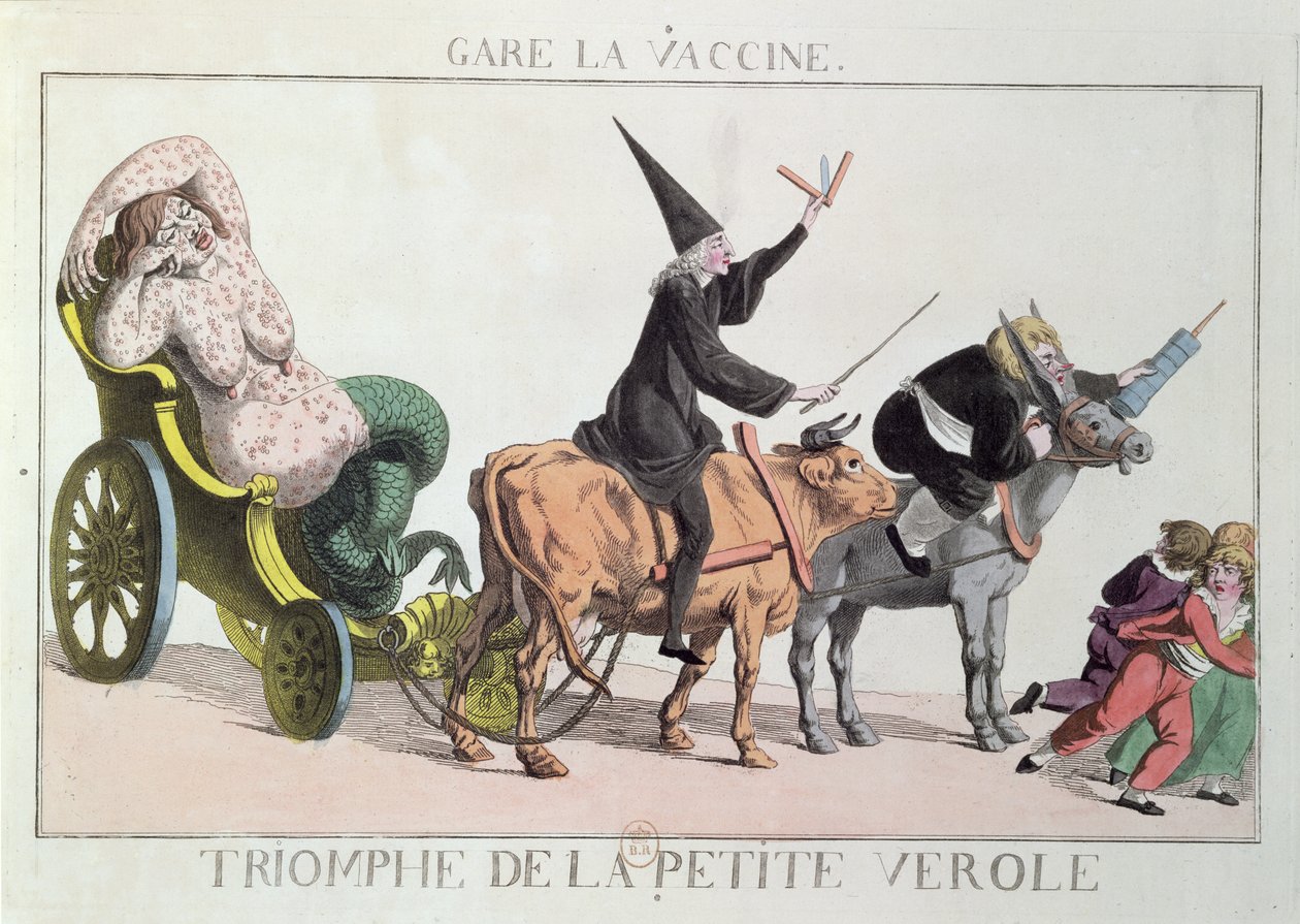 Der Triumph der Pocken von French School