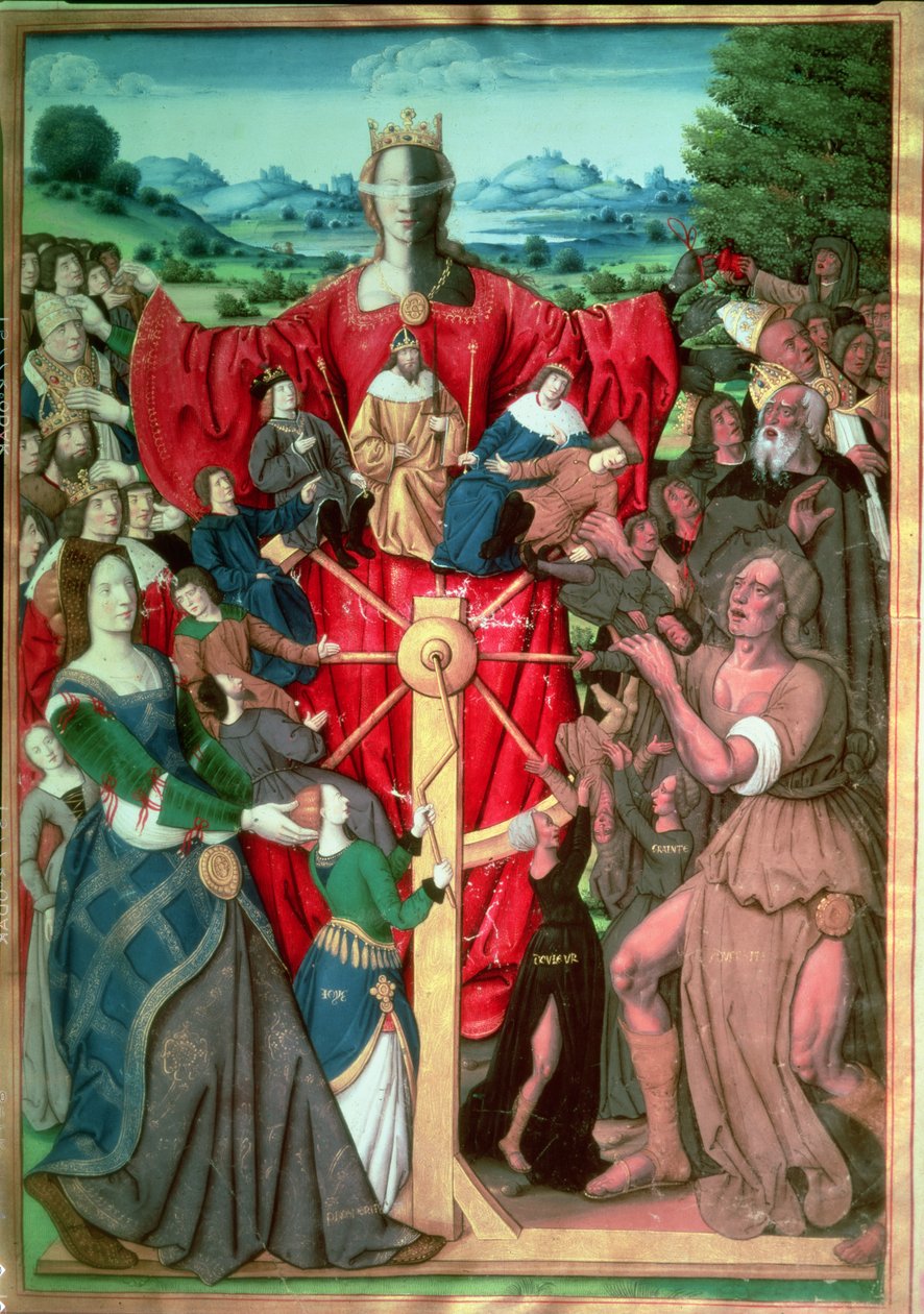 Das Rad des Schicksals, 1503 von French School