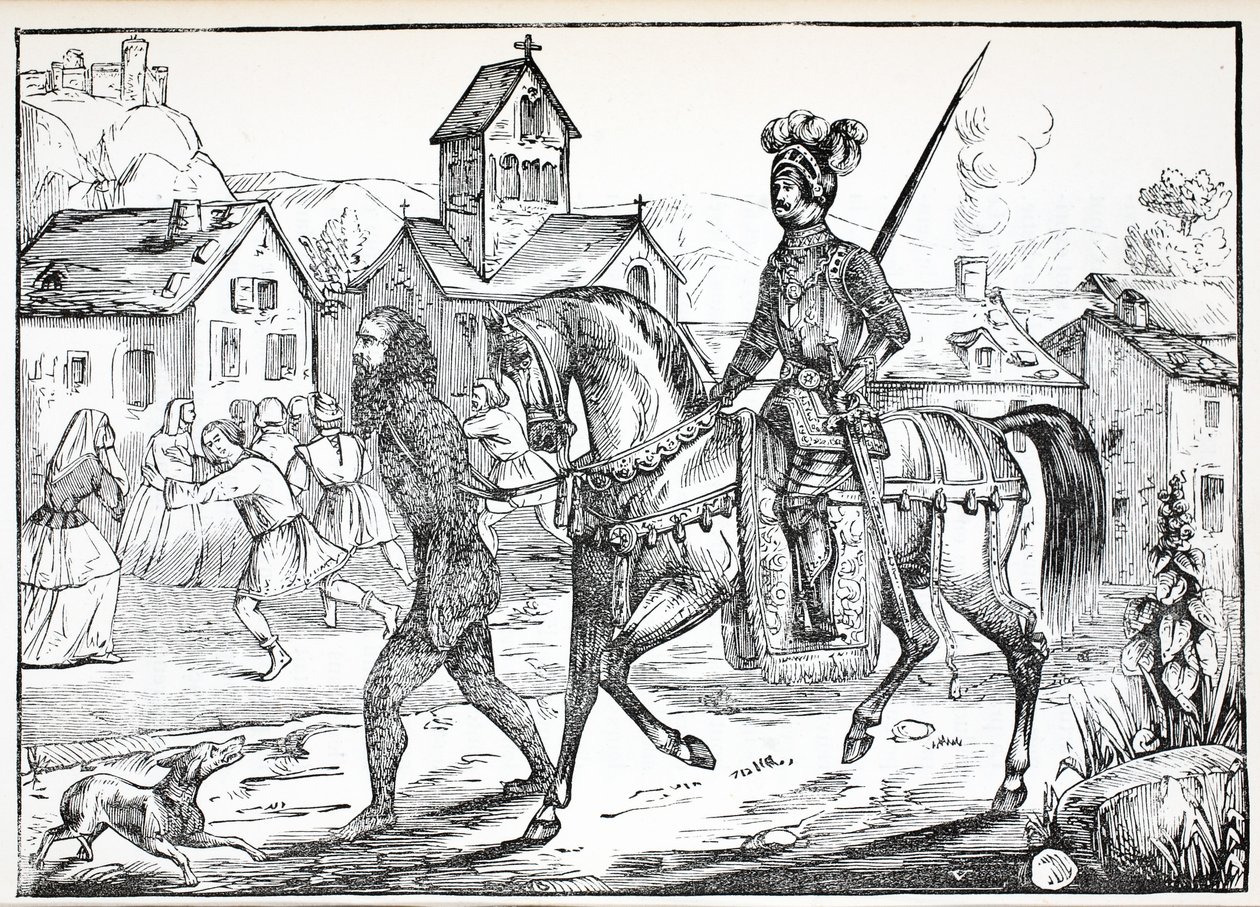 Valentin und Orson von French School