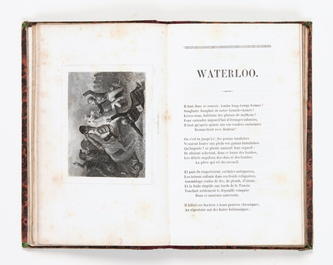 Waterloo, von Auguste Barthélémy und Joseph Méry von French School