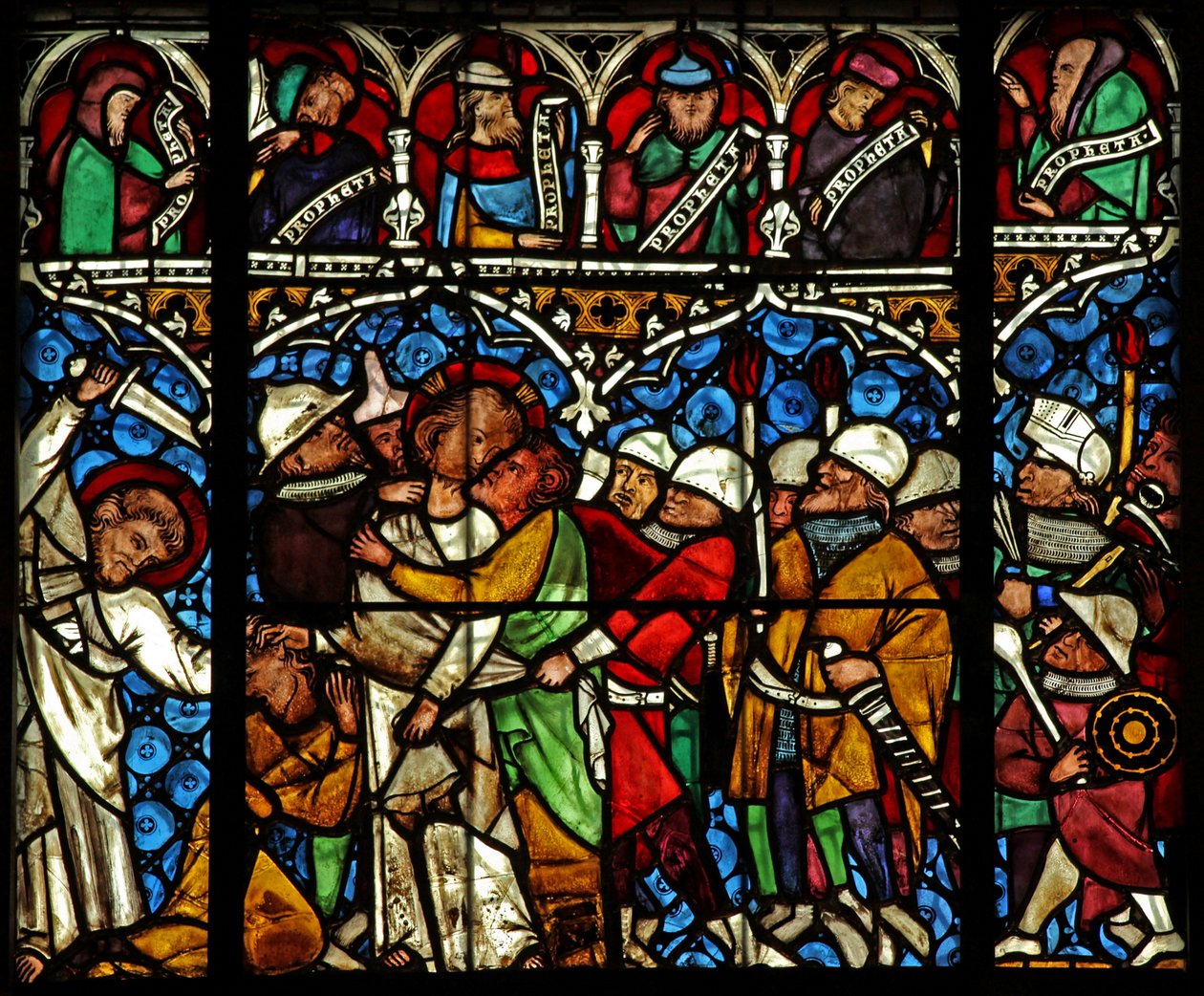 Der Verrat in Gethsemane von French School