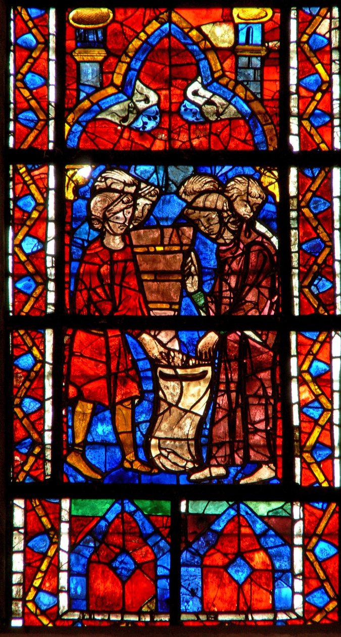 Fenster w212 mit Stiftern - Bäcker von French School