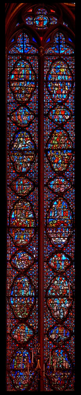 Fenster w4 das Buch Josua von French School