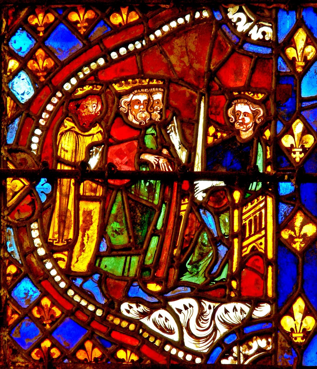 Die Weisen bei Herodes von French School