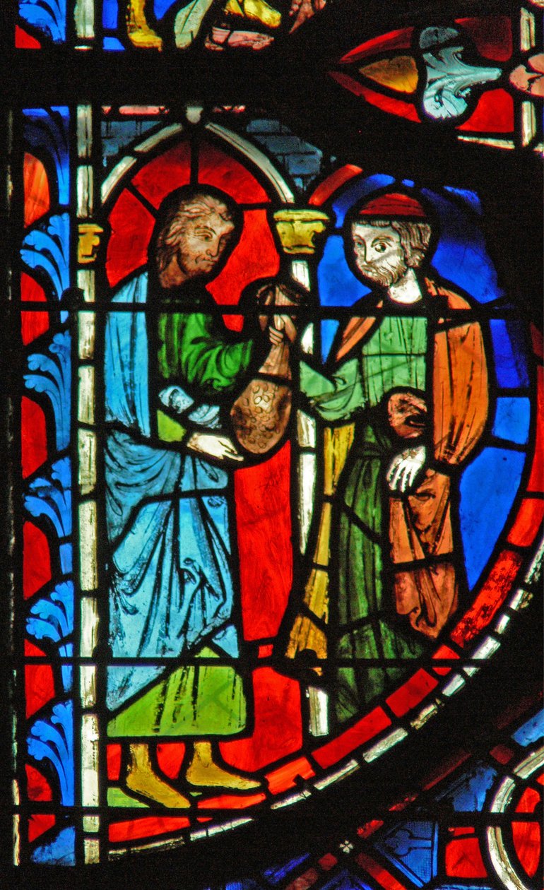 Judas erhält das Silber von French School