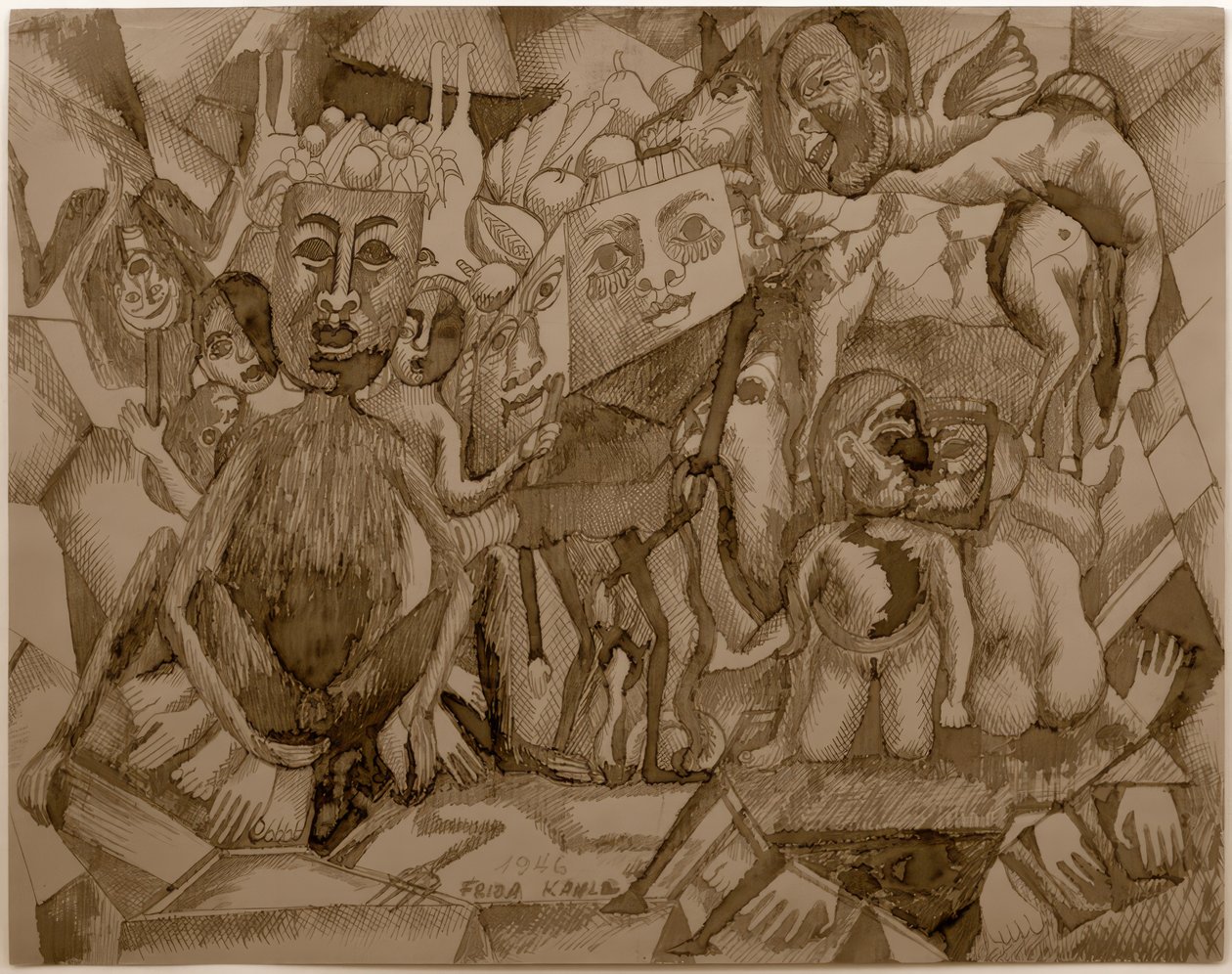 Masken von Frida Kahlo