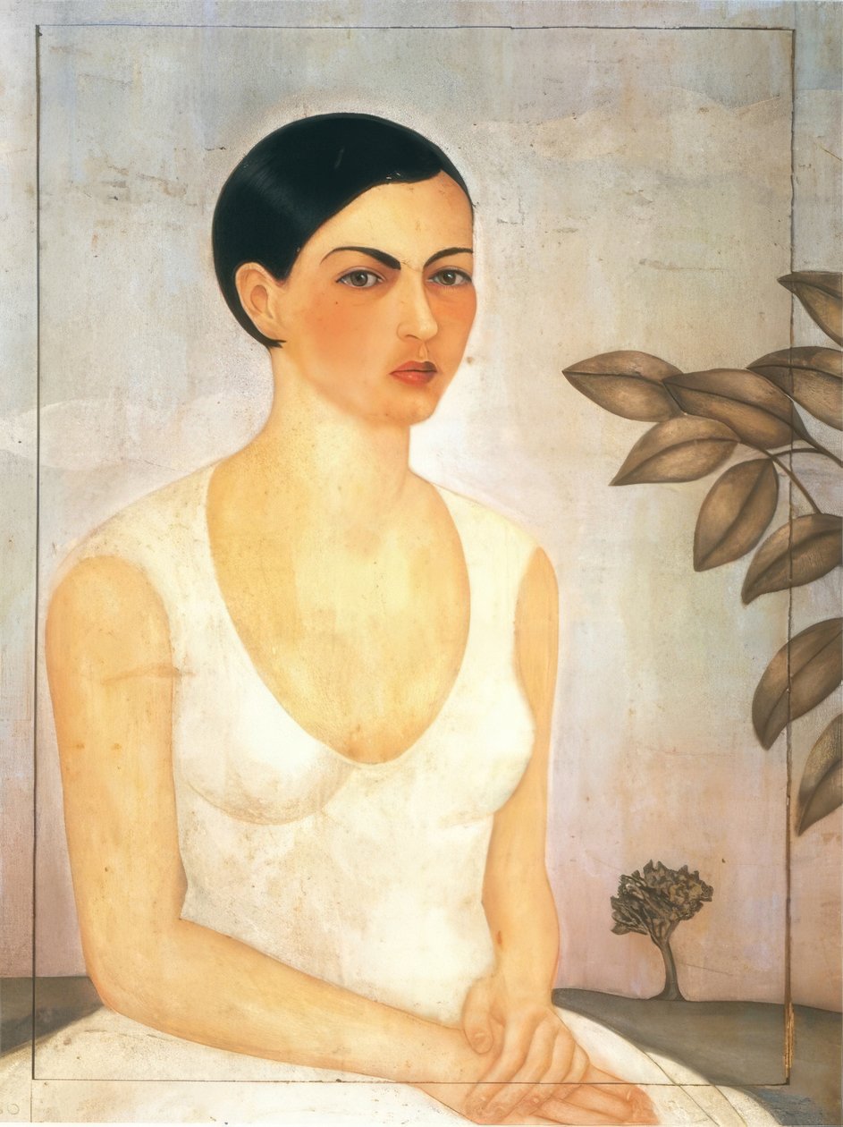 Porträt von Cristina, meiner Schwester von Frida Kahlo
