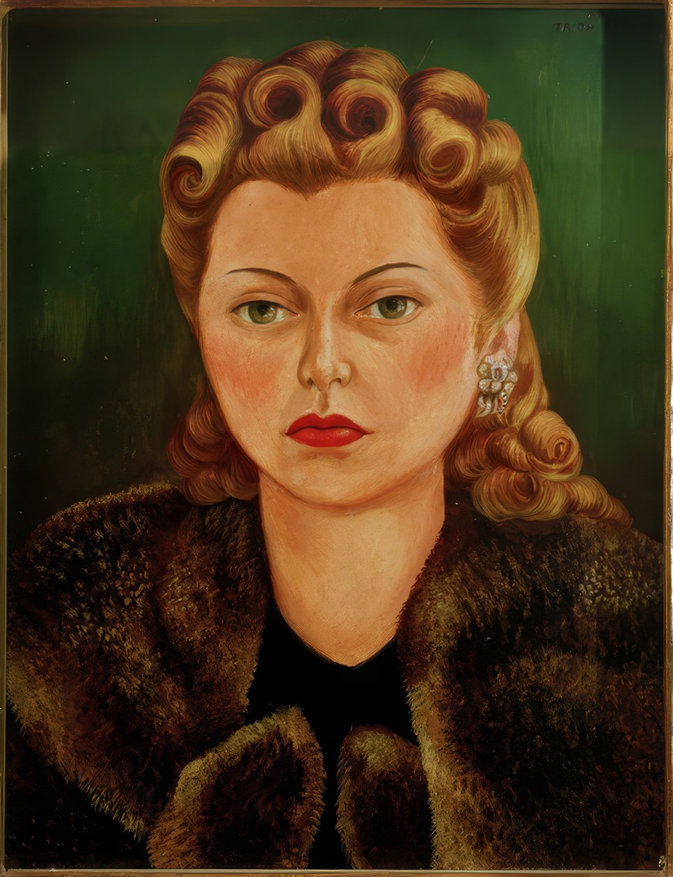 Porträt von Natasha Gelman von Frida Kahlo