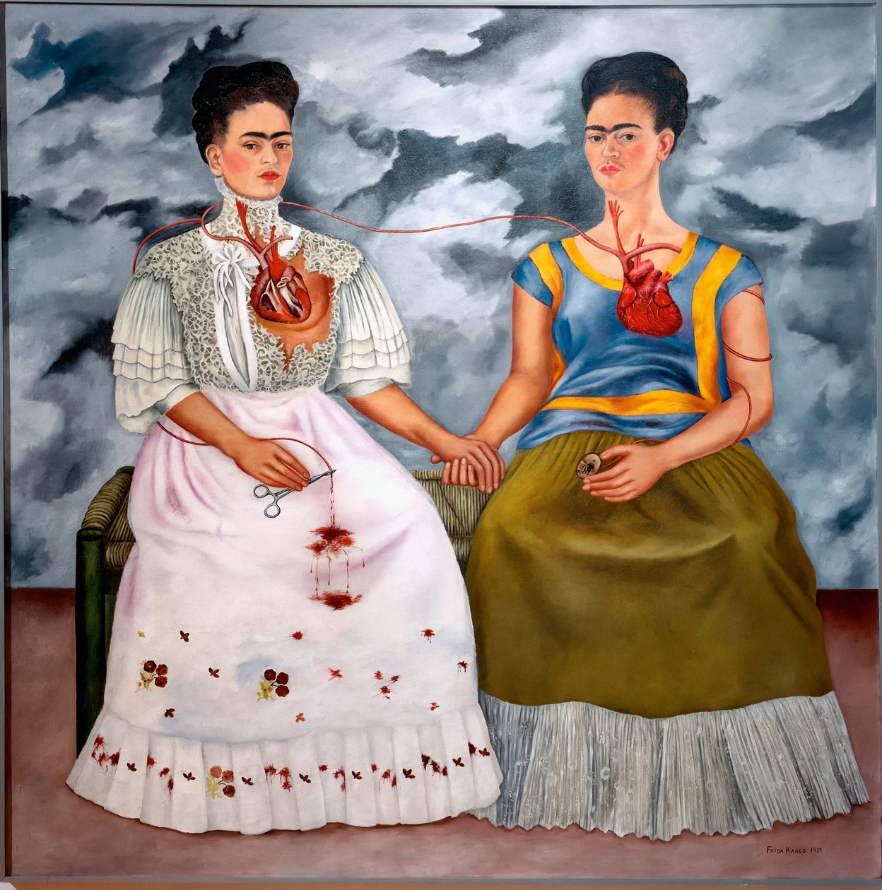 Die zwei Fridas von Frida Kahlo