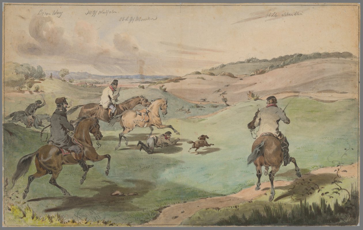 Zur Jagd von Friedrich Carl von Scheidlin