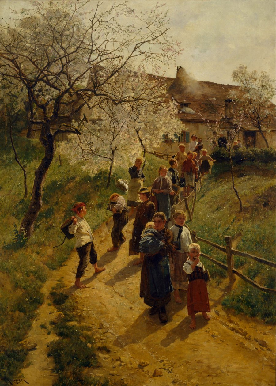 Ein Frühlingstag von Friedrich Kallmorgen