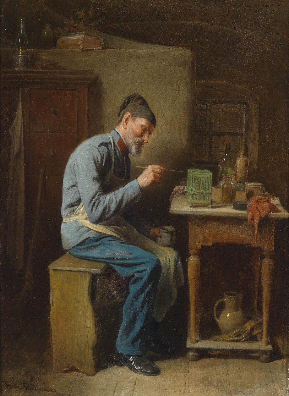 Der Hobbymaler von Friedrich Ritter von Friedlander Malheim