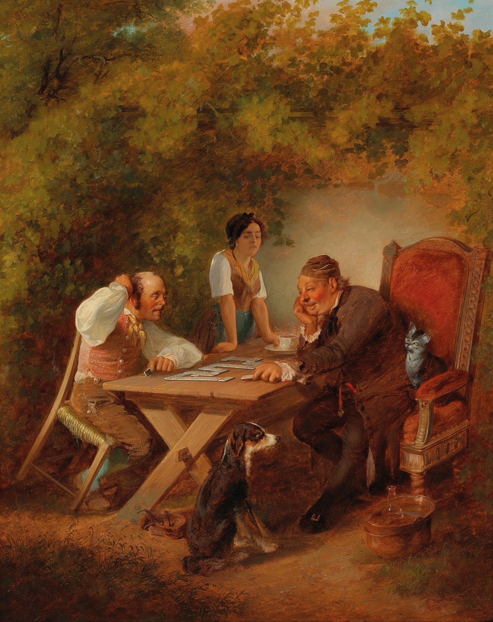 Dominospieler von Friedrich Ludwig Christian Sturm