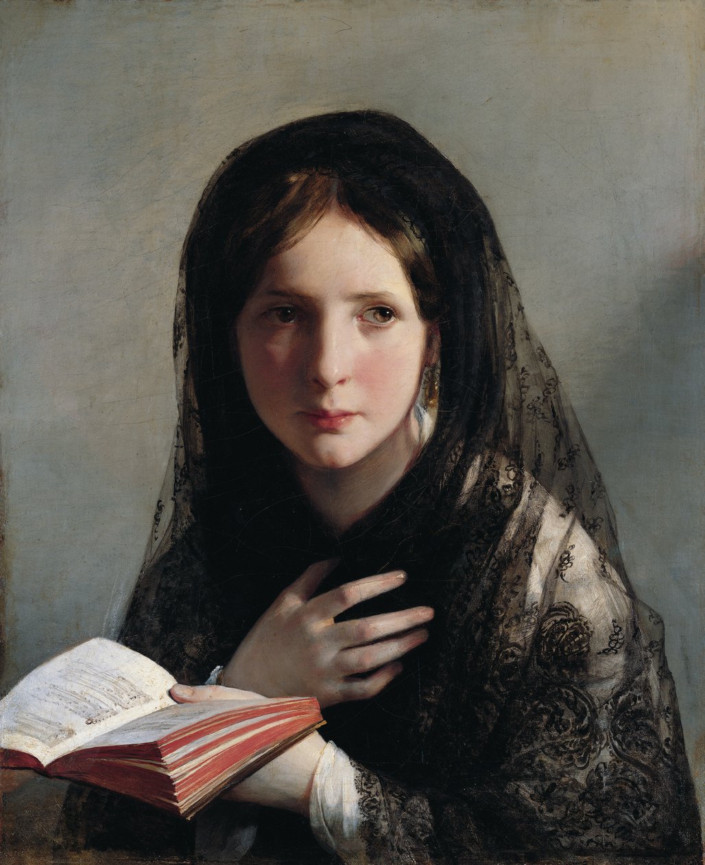 In Träumen versunken von Friedrich von Amerling