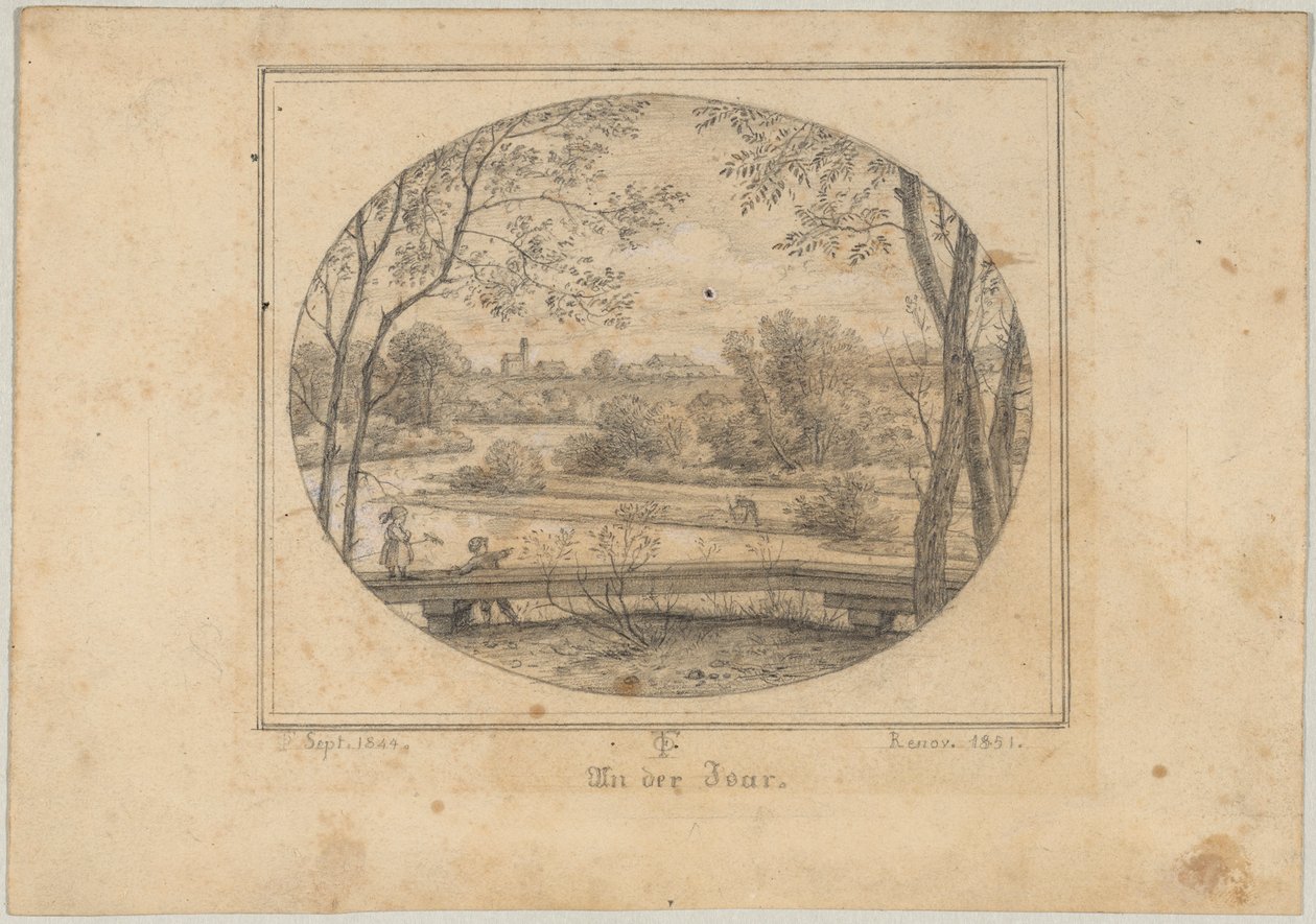 An der Isar von Friedrich (Woldemar Friedrich) Olivier