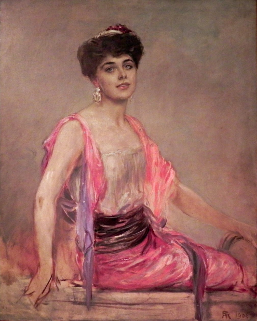 Kaulbach Geraldine Farrar von Friedrich August von Kaulbach