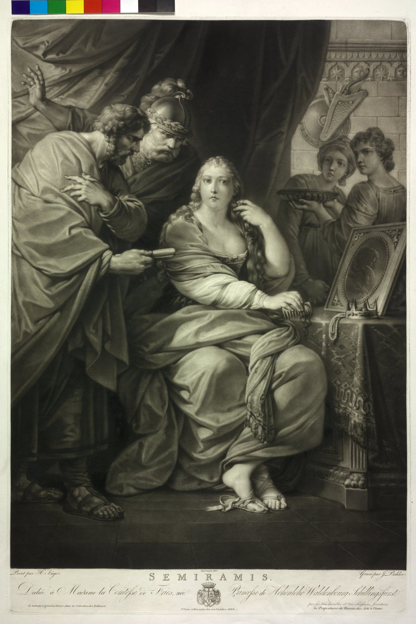 Königin von Assyrien Semiramis von Friedrich Heinrich Fuger